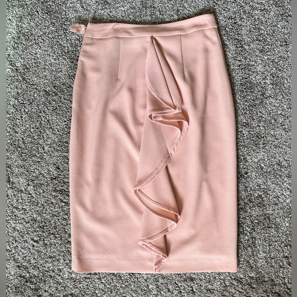 Bagdley Mischka Pink Pastel Pencil Skirt